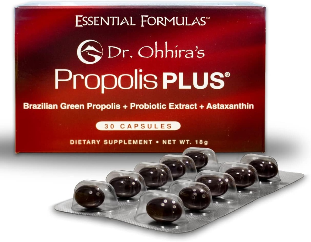 Dr. Ohohira's Propolis Plus 30 κάψουλες με την Πράσινη Πρόπολη της Βραζιλίας