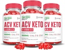 Justified Laboratories (3 Pack Simpli Health Keto ACV Gummies Advanced Formula 1000MG Μηλίτης μηλίτη παρασκευάζεται με σκόνη χυμού ρόδι B12 Vegan Non GMO 180 Gummys