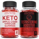 Atlantis Beslenme Keto Apple Cider Vinegar 60 Gummies + testosteron ATM 2Pack (120 Gummies)