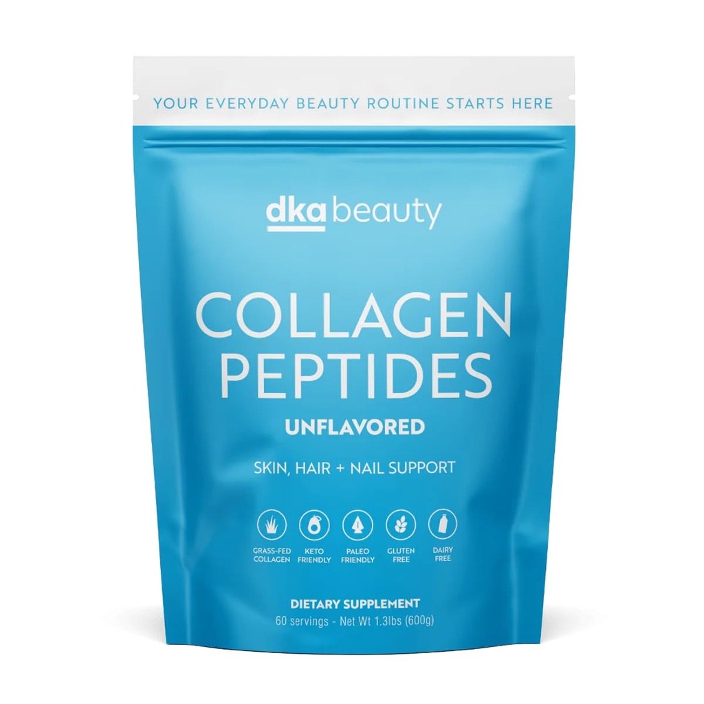 Dr. Kellyann Unflavored Collagen Peptides Toz (60 Hizmet) – Grass-Fed, Keto & Paleo-Friendly, Non-GMO, Gluten-Free, 1 Pack