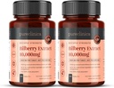Safclinica Bilberry 10.000 mg x 360 Tabletler (2 Şişeler) - Tabletteki 10 X More Anthocyanidins - ve% 300 artış için 5 mg Black Pepper Ekstraksiyon
