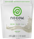 No Cow Vegan protein Toz, Purely Plain, 26g Plant Based protein, Recyclable Bag, Dairy Free, Soy Free, No Sugar Eklenme, Keto Friendly, Gluten Free, Doğal olarak Tatlılandı, GMO, Kosher, 1.74 Pound