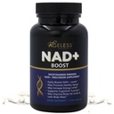 Kadınlar ve Erkekler için yaşsız NAD Supplements | Yüksek boy 300 mg Nicotinamid Riboside Chloride | NMN Supplement for Anti-Aging | Support Energy, Focus, Body Fat and Cognitive Function 30 Count