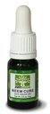JustNeem Neem Cure Oil - Natural - Best on Acne, Psoriasis, Eczema, Rosacea, Cold Sores, Toe Nails, Bug and Spider Bites and Other Skin Irritations. with Dropper Cap Applicator. - 0.3 oz
