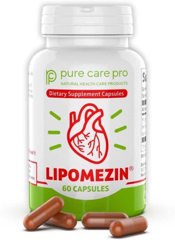 Saf Bakım Pro Synergistic Cholesterol Support: Red Yeast Rice, Policosanol, Grape Tohum & Lespedeza – 60 Vejetaryen Capsules