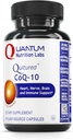 Quantum Nutrition Labs CoQ-10 Qultured - Coenzyme Q10, Co Q 10 Supplement, 100mg Capsules for Heart Health, Nerve, and Immune Support, Ubiquinol Co Enzyme Q-10 with Red Algae - 60 Vegetarian Capsules