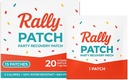 Rally Patch 30-Pack – Ατομικά τυλιγμένα Patches ανάκτησης πάρτι για Bachelorette Parties, Ταξίδια για Κορίτσια, Φεστιβάλ, Nights Out, Απαραίτητα Ταξίδια, Υποστήριξη μετά το πάρτι (30 Pack)