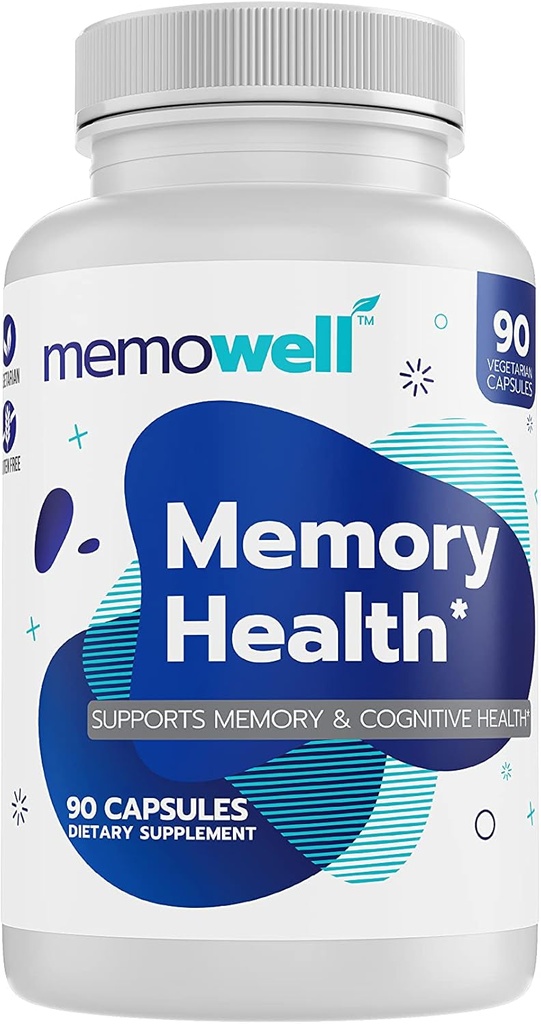 Beyin Tamamı - Beyin Sağlığı için Gelişmiş Bellek Formülü - 90 Capsules - Zihin Odaklığı için Beyin Takdiri, Clarity, Concentration - Memory ATM for Mind Focus - (30 Day Supply)