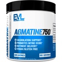 Evlution Agmatine Sulfate Nitrik Toz Beslenme Yüksek Güç Agmatine Sulfate Toz Nitrik Çimento Yüksek Intensity Pumps Kas Büyüme ve Performans - Unflavored