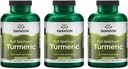 Swanson Full Spectrum Turmeric (Curcumin) - Ortak Sağlık, Digestion, Heart Health & Liver Support Supplement - Curcuma Longa Formula Supportting Memory Support - (240 Capsules) 3 Pack