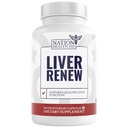 Liver Renew - Liver Cleanse Detox & Tamir - Artichoke Extract ile Liver Support Supplement, Milk Thisle, Dandelion ve Turmeric - 60 Capsules