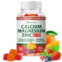 Vitamin D3 & K2 ile Biyoner Laboratuarı Çinko Gummies - Yüksek Potency Absorpsiyon - Orange ve Berry Flavored