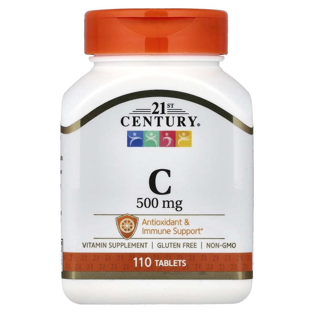 21. Yüzyıl C 500 Mg Tabletleri, 110 Kont