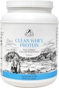 Mt. Capra Clean Whey proteini | Grass-Fed Undenatured Goat Whey Protein Toz | 24 g Proteinler, Tüm Doğal, Non-GMO, Yüksek Gemi Zincirinde Amino Asitler | Vanilla Bean | 15 Hizmet - 16 ozz