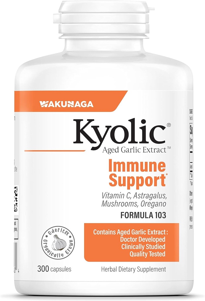 Kyolic Aged, Extract Formula 103, Immune Support
