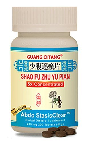 Abdo Stasis All Natural Chinese Herbal Guang Ci Tang Supplement Shao Fu Zhu Yu Pian Tablet Pill Tarafından Guang Ci Tang