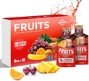 Super Fruit Liquid Juice - 30 Pouches Superfoods Συμπλήρωμα φρούτων για γυναίκες, άνδρες και παιδιά - Υποστήριξη Ενέργειας, Ανοσία, Θήκη & Μεταβολισμός - Vegan, 30 ημέρες προσφοράς
