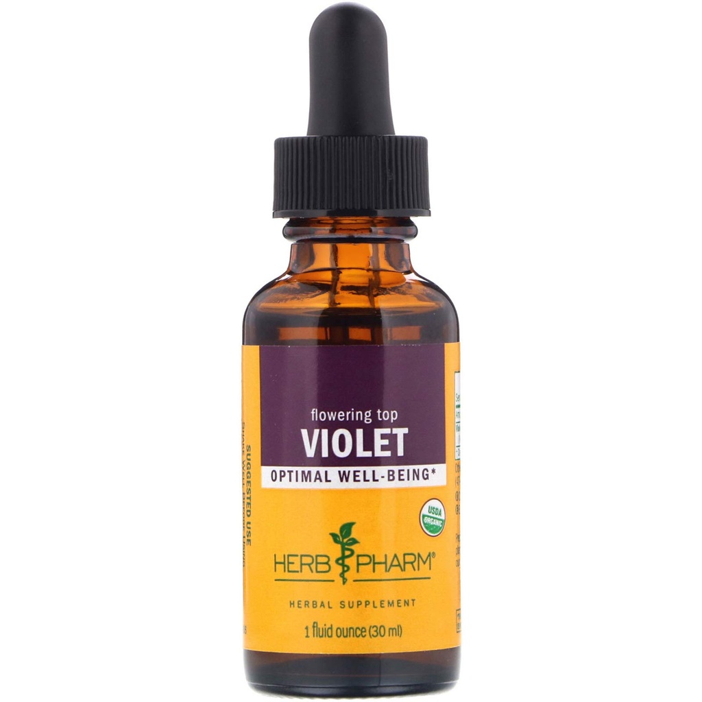 Βότανο Pharm Certified Organic Violet Liquid Extract, 1 fl oz