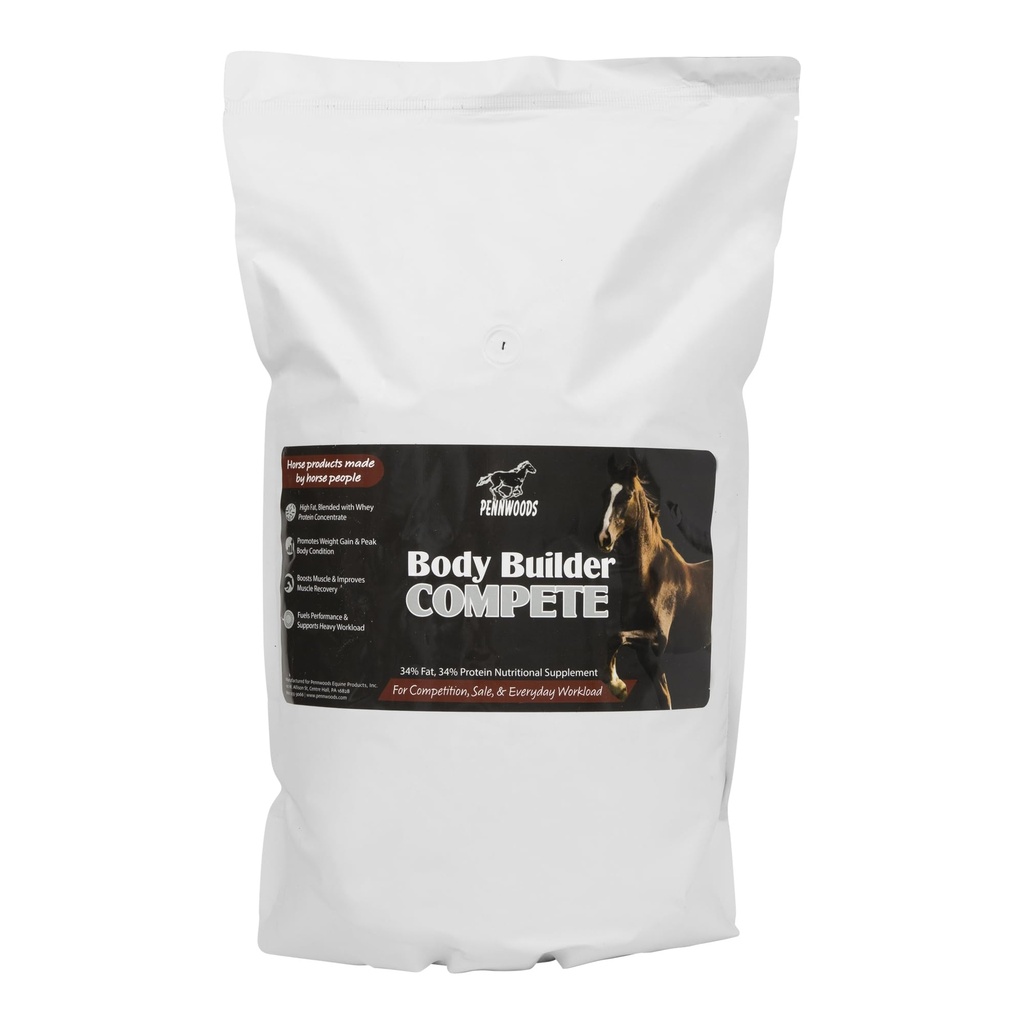Pennwoods Body Builder Compete: Advanced Horse Kilo Cüzdan Tamam, Yarışma ve Sale için Tasarlanmış, 11lb Bag Bag Bag