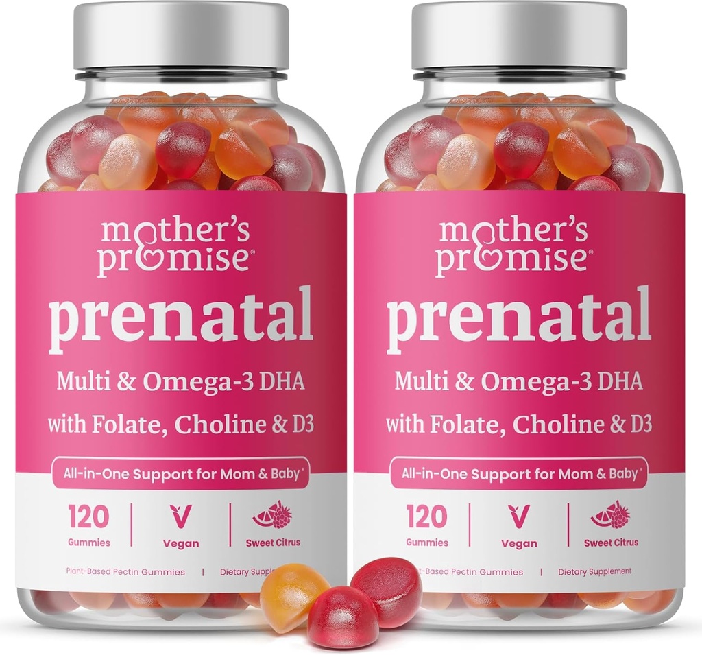 Προγεννητική Βιταμίνη Gummies με DHA 