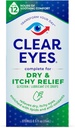 Clear Eyes Kuru & Itchy Eye Relief Eye Drops, 0,5 Fl Oz