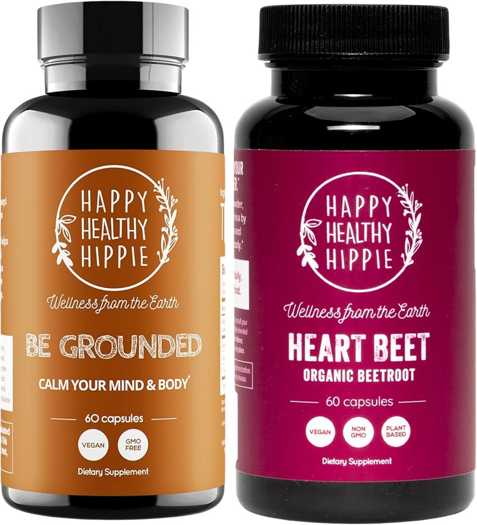 Mutlu Sağlıklı Hippie Beetroot Capsules & Be Grounded