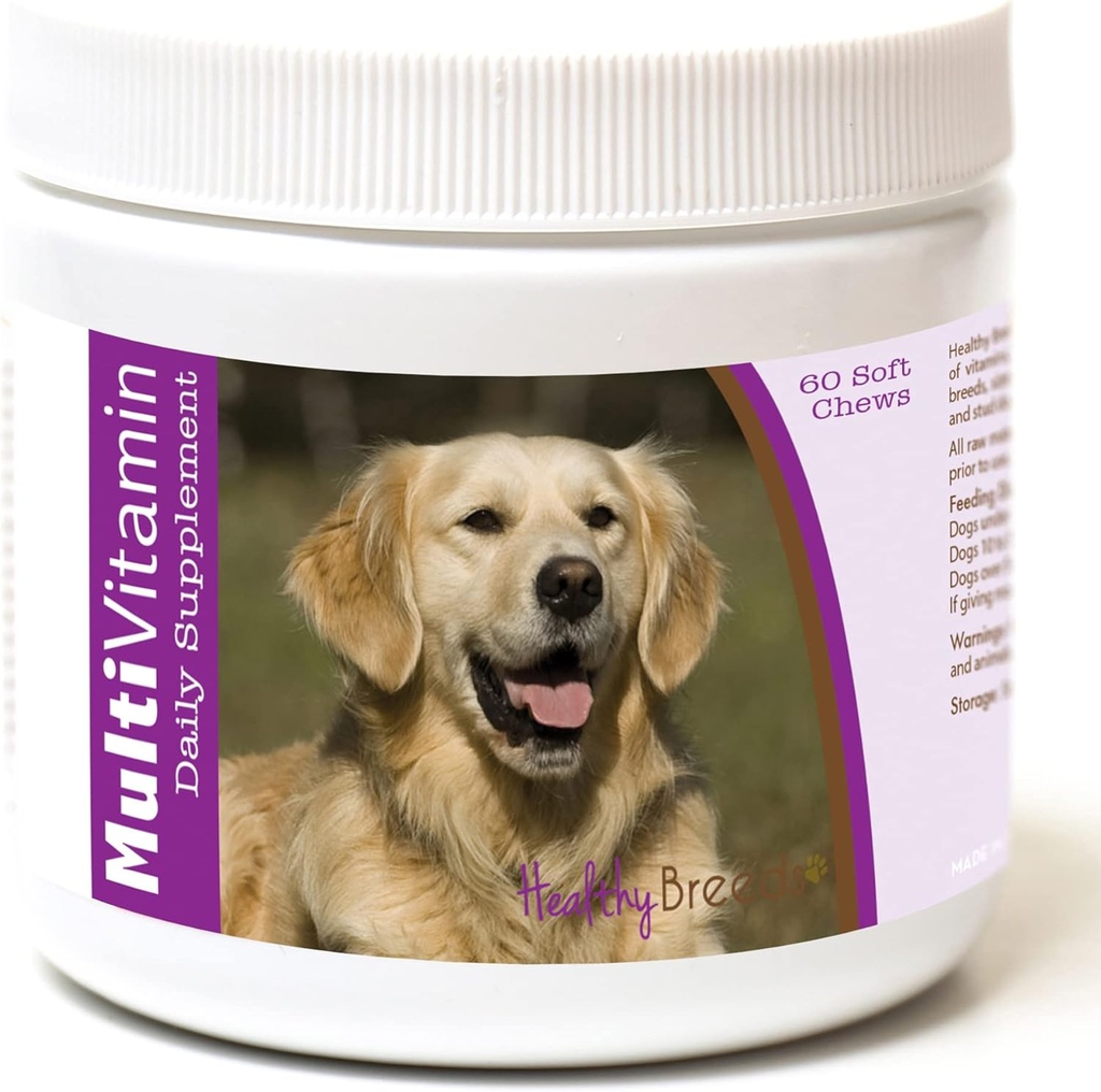 Sağlıklı Breeds Golden Accessr Multi-Vitamin Soft Chews 60 Kont