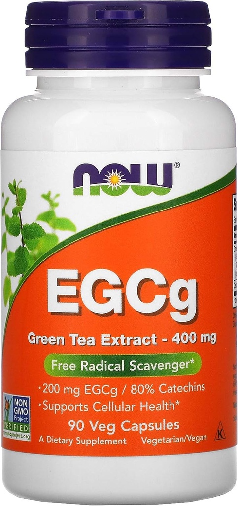Şimdi Gıdalar EGCG 400 mg Yeşil Çay, 90 CT