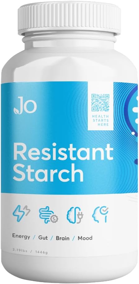 Jo's Influence Starch Toz - Premium Maize-Derived Superfood, Banana-Free, Lectin-Free - Fiber Supplement to Support Energy, Gut Health, Mood ve Butyrate Production (3LB Supply)