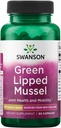 Swanson Green Lipped Mussel (Freeze-Dried) - Yeni Zelanda Ortak Sağlık ve Hareketli Tamam - Doğal Formula Kalp Sağlığı ve Digestive Function - (60 Capsules, 500 mg Her)