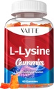L-Lysine 1000 mg Gummies - Destekler Skin, Lip, Vegan, Gluten Free, Yetişkinler için Vitaminler Sağlık & Immune System, Chewables, Amino Acid Supplement & Kompleksi Supplements, Non-GMOMOB