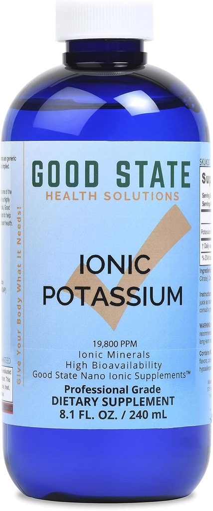 Good State Liquid Ionic P properties (48 99 mg elemental, artı 2 mg fulvic asit - 8 fl oz)