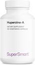 Supersmart - Huperzine-A 100 mcg per Day - Alkaloid Ekstraksiyon Supplement | Non-GMO & Gluten Free - 120 Vegetarian Capsules