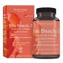 Rezerv Beslenme - Tres Beauty 3 - Saç büyümesi için Tamam, Skin Care & Nail Care - Keratin & Biotin ile Collagen Supplement - Gluten Free - 90 Capsules (30 hizmet)