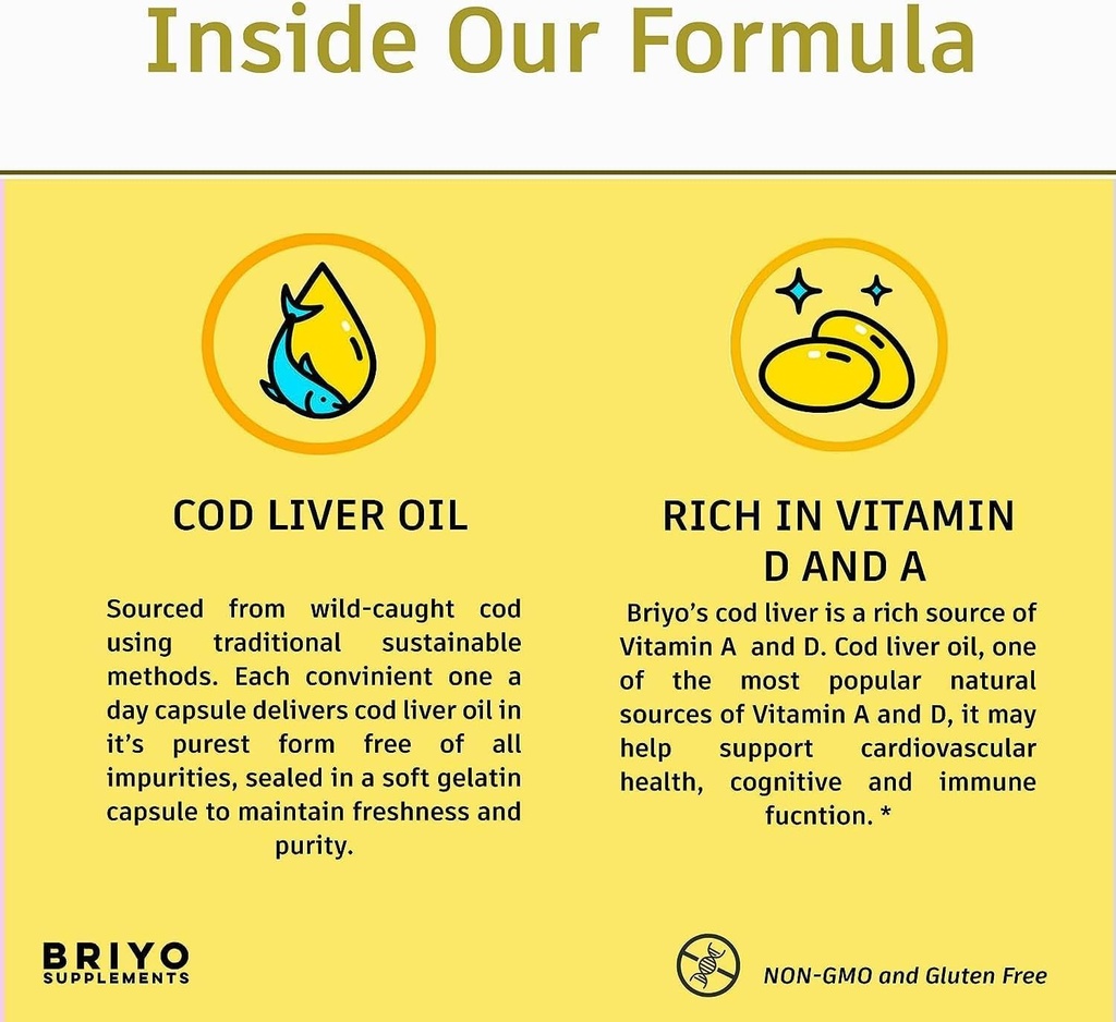 Genric Cod Liver Oil- Omega Fatty Asits A & D Cod Liver Oil Capsule Ortak Ağrıyı Azaltıp Immune Sistemini Unisex için Korumaya Yardımcı Oldu