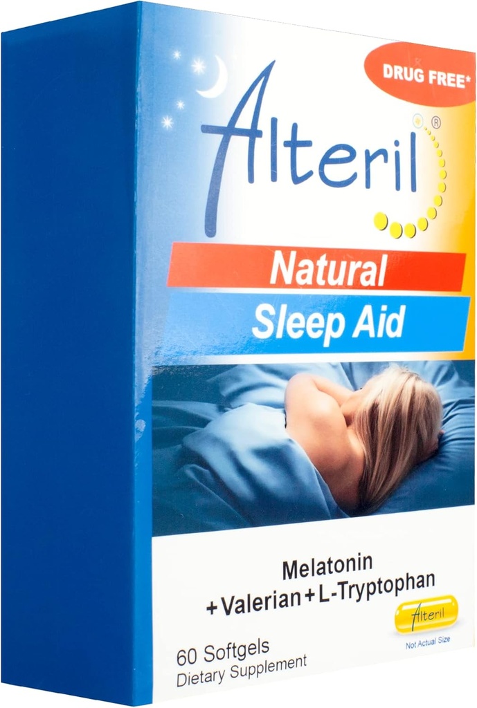 Alteril Φυσική βοήθεια ύπνου μαλακή Gel 60ct