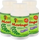 Sunshine Naturals Moringa Diyetary Supplement. Immune System Aid, Energy Branson, Antioxy Support ve Nutrient-Rich Superfood. Digestion ve Heart Health'ı teşvik eder. 120 Capsules. Paket 3