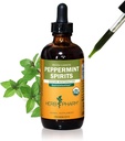 Herb Pharm Sertifikalı Organik Peppermint Ruhları Sıvı Türleme Digestive Support - 4 Ounce (DPEP)