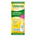 Debrox Aut Wax Αποσπώμενες σταγόνες, Gentle Microfoam Aut Wax Remover, 0.5 Fl Oz