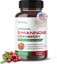 Liposomal D-Mannose Cranberry Supplement – 180 Capsules | Uva Ursi, Hibiscus, Black Pepper | Gelişmiş Aborpsiyon Formula | Non-GMO, Gluten-Free
