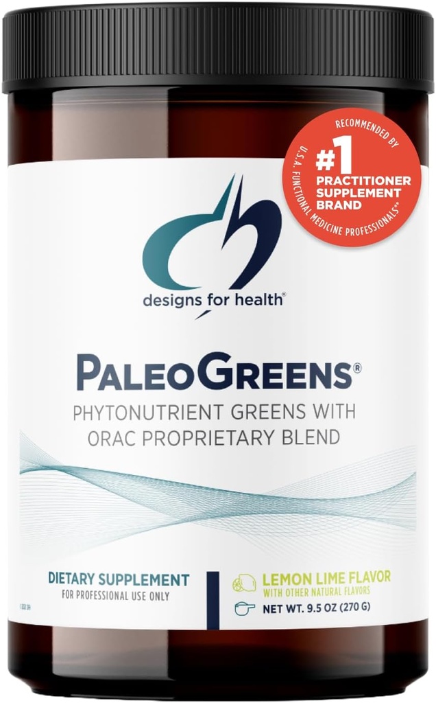 Health PaleoGreens için tasarımlar - 90'dan fazla Organik Yeşil Shake Tozu Sebzeler, Bayanlar, Enzymes + Antioksilar - Non-GMO, Drink Mix, Lemon-Lime Flavor (30 Servisler / 270g)