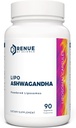 Renue By Science Ashwagandha | High Strength Liposomal Ashwagandha Supplements | 90 Ashwaganda Capsules - 200 mg Ashwaganda per Service | Non-GMO | Made in the USA Third-Party Tested