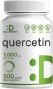 Quercetin 1000 mg In Service, 300 Capsules – Sağlıklı Immune Support Supplements, High Bio available Flavonoids, Natural Antioksi – Non-GMO, Soy Free, No Glutenten
