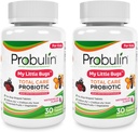 Probulin Total Care My Little Bugs Prebiyotiks, Probiyotiks & Postbiyotiks - 5 Milyar CFU - 15 Strains - 30 Chewable Tabletler (Twin Pack)