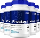 (5 Pack) Prostosil Capsules, All Natural Formula For Prostate Health Support, Kontrol ve Genel Sağlık için maksimum Güçlü Herbal Supplement, Prosto sil Vitamin Pills Resmi İnceleme (300 Capsules)