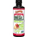 Barlean's Vegan Omega 3 6 9 Flaxseed Oil Liquid Supplement, Strawberry Banana Smoothie, Flax Seeds Oil with 2,968 mg ALA Fatty Acid, Non-GMO ve Gluten Free, 16 ozzz