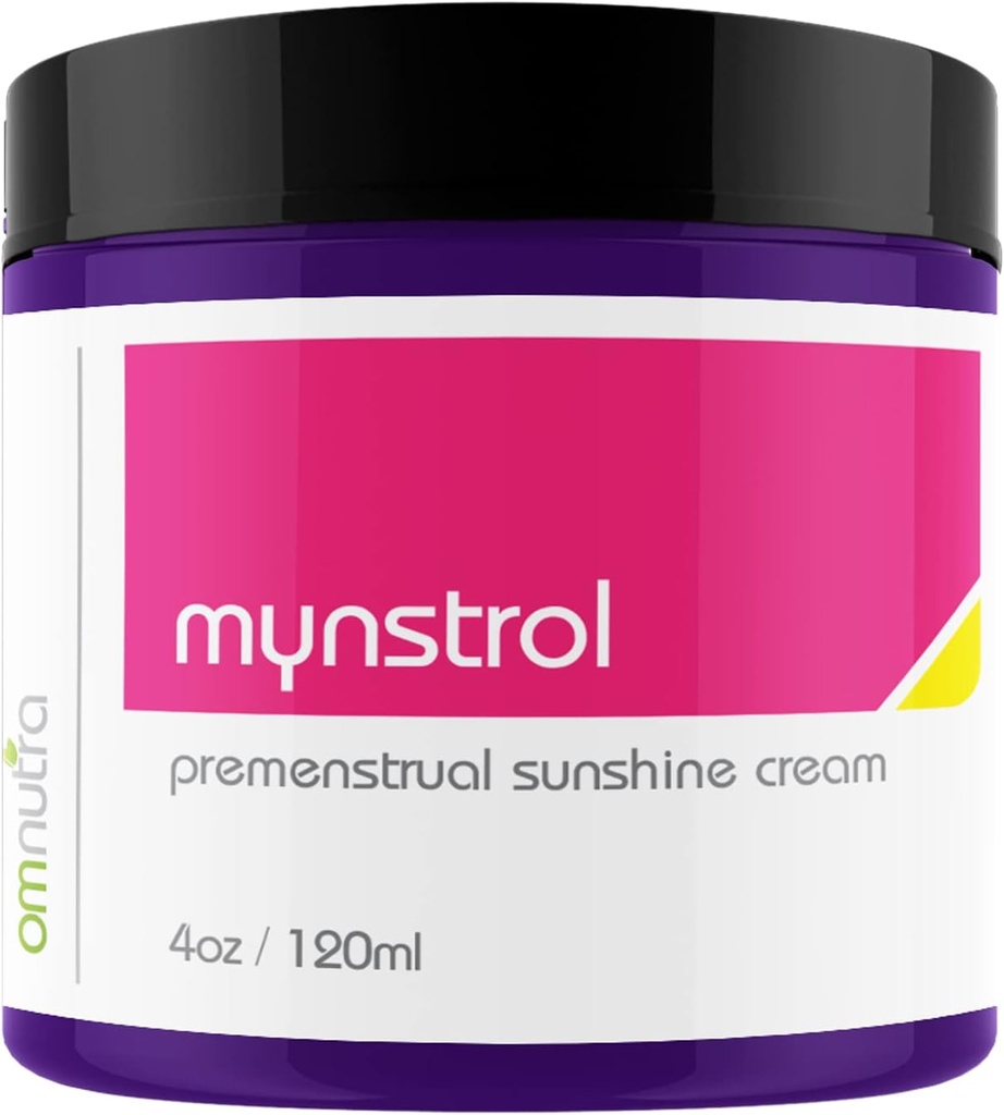 Mynstrol Period Cramp Relief - 4oz Menstrual Cramp Relief Cream 