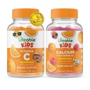 Lifeable Vitamin C Kids + Dolce with Vitamin D Kids, Gummies Sche - Great Tasting, Vitamin Supplement, Gluten Free, GMO Free, Chewable Gummy