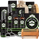 Ayıd Wash ile Erkekler için Ayıd Kit, Beard Oil, Beard Balm, Brush, Comb, Scisors, Storage Bag, Men Dad Husband Boyfriend için Hediyeler