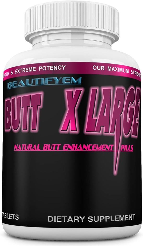 Διεύρυνση κώλου X-Large Butt, Booty Ενίσχυση. Χάπια με κώλο. Φυσικό μεγαλύτερο γλουτένη. 1 Μήνας προσφοράς